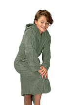 Kids Hooded Bathrobe