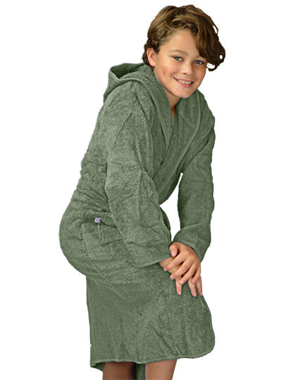 Kids Hooded Bathrobe