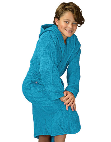 Kids Hooded Bathrobe