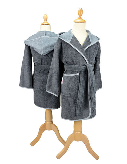 Kids Hooded Bathrobe
