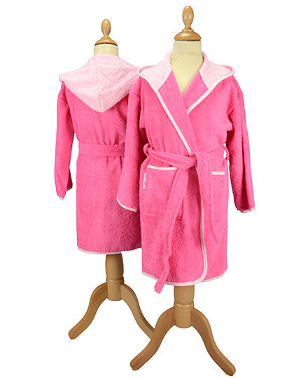 Kids Hooded Bathrobe
