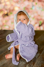Babies Bathrobe Withe Hood
