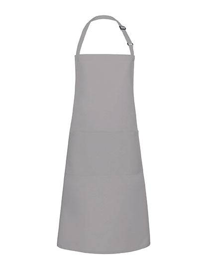 Übergrößen Latzschürze Basic mit Schnalle und Tasche