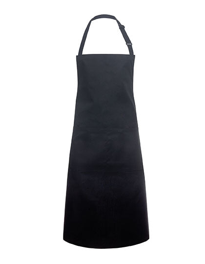 Übergrößen Latzschürze Basic mit Schnalle und Tasche