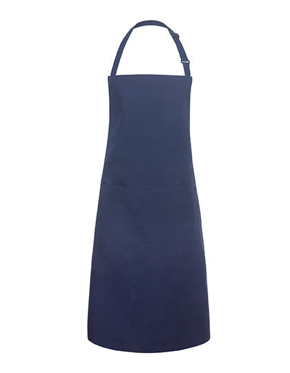 Übergrößen Latzschürze Basic mit Schnalle und Tasche
