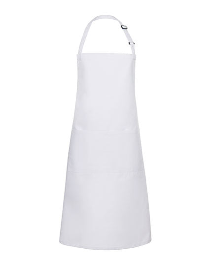 Übergrößen Latzschürze Basic mit Schnalle und Tasche
