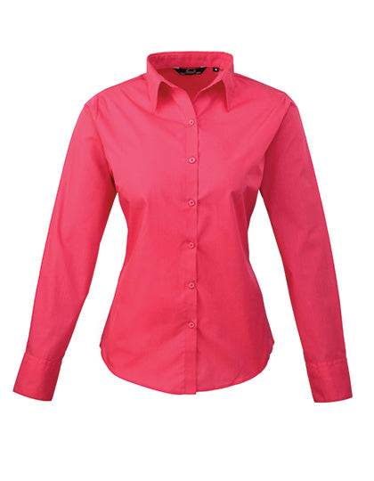 Women´s Poplin Long Sleeve Blouse