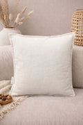 Kissen Leinen beige
