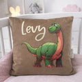Kinderkissen Dino Samtoptik mit Name