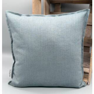 Kissen Leinen rauchblau